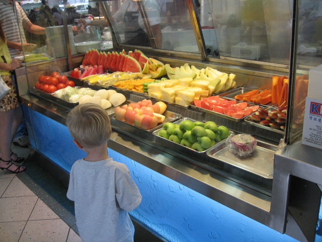 fruit stand