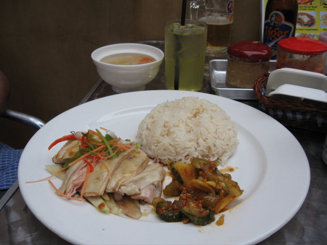 chicken rice from 'CR'