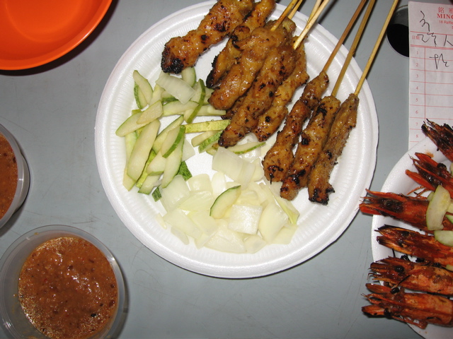 More satay