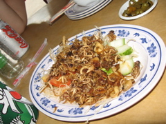 fried baby squid
