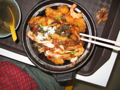 Clay pot rice