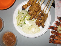 More satay