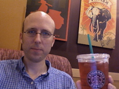 working at starbucks